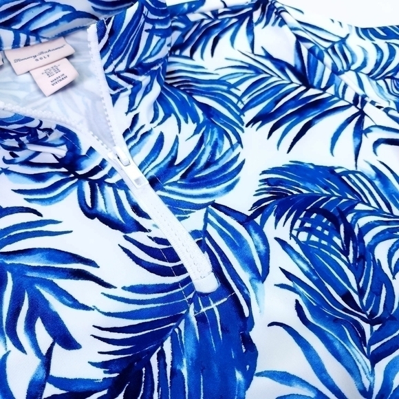 Tommy Bahamas Blue White Floral Golf Dress Sz Xs - Picture 5 of 12